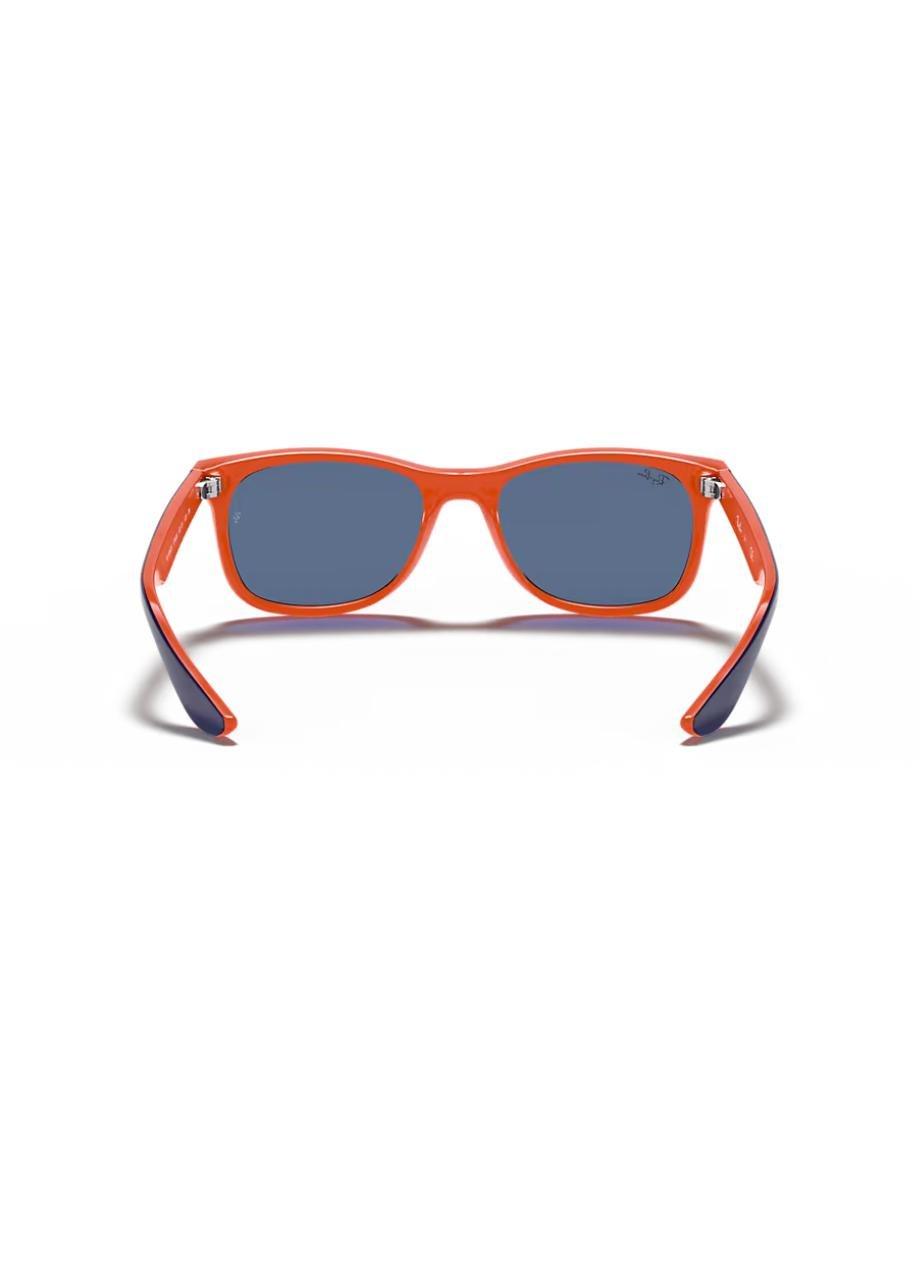 RB9052S New Wayfarer Kids Blue On Orange/Blue S, 2901_000, large image number 3