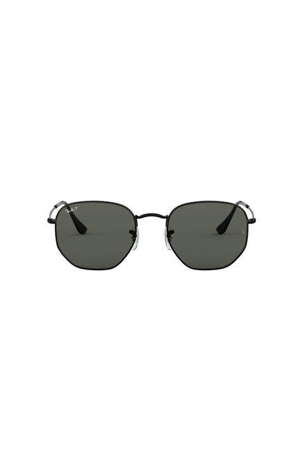 RB3548N Hexagonal Flat Lenses Black/Green/Polarized XL, 2901_000, large image number 1