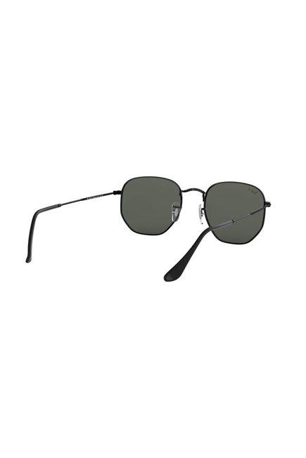 RB3548N Hexagonal Flat Lenses Black/Green/Polarized XL, 2901_000, large image number 11