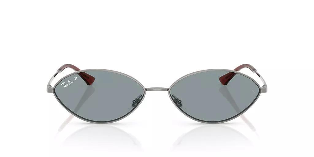 RB3757 Silver/Azure/Polarized L, 2901_000, medium