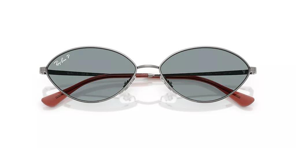 RB3757 Silver/Azure/Polarized L, 2901_000, large image number 4
