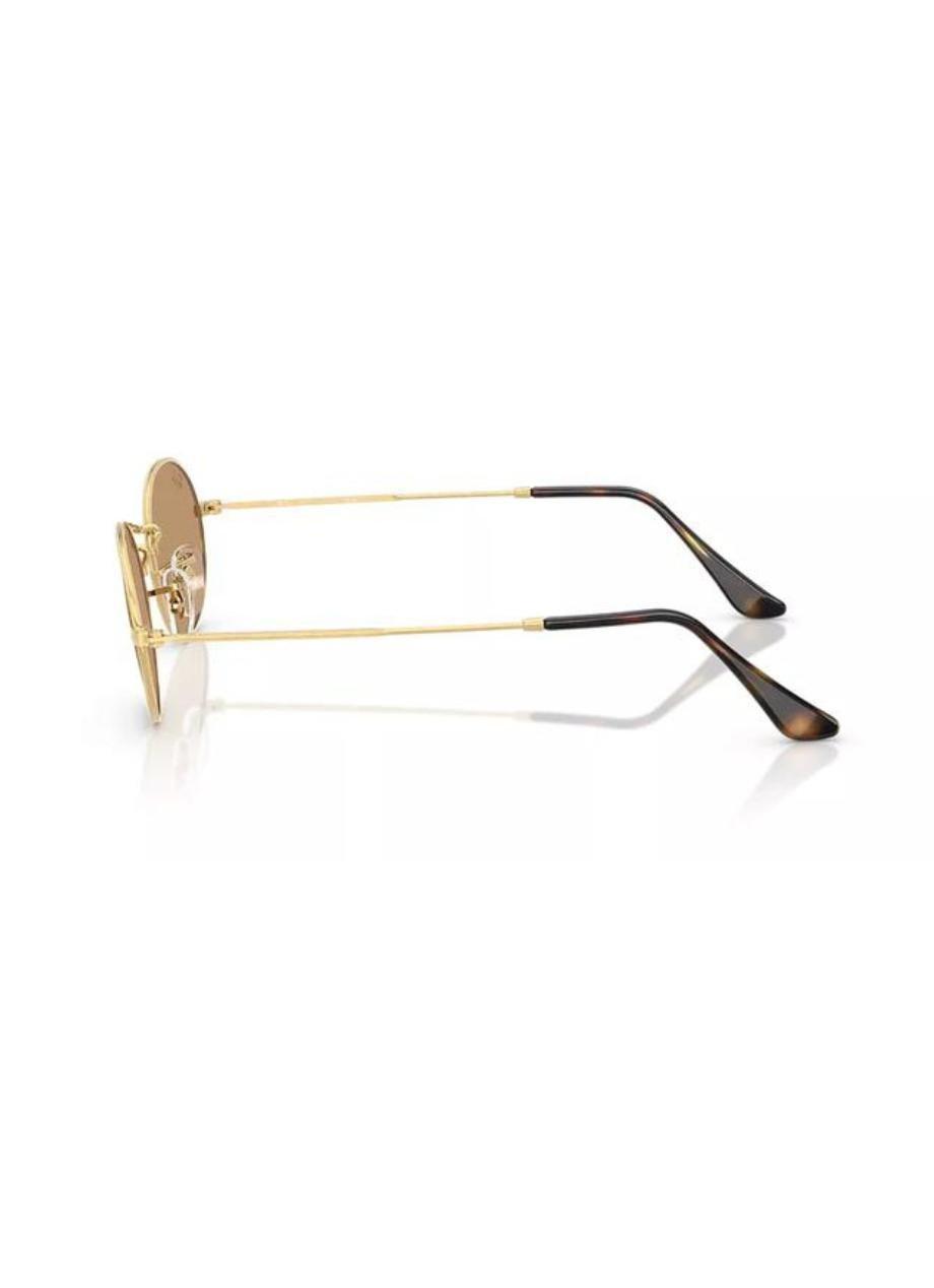 RB3547 Oval Metal Summer Capsule Ray-Ban Gold/Brown M, 2901_000, large image number 3