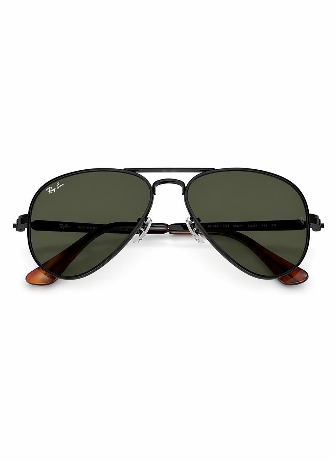 RB3925 Ray-Ban Polish Black/Green XL, 2901_000, large image number 4