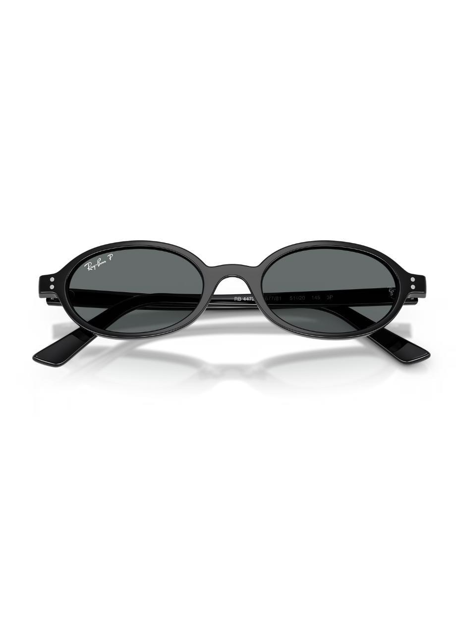 RB4472 Khal Bio-Based Black/Dark Grey Polarized M, 2901_000, large image number 4