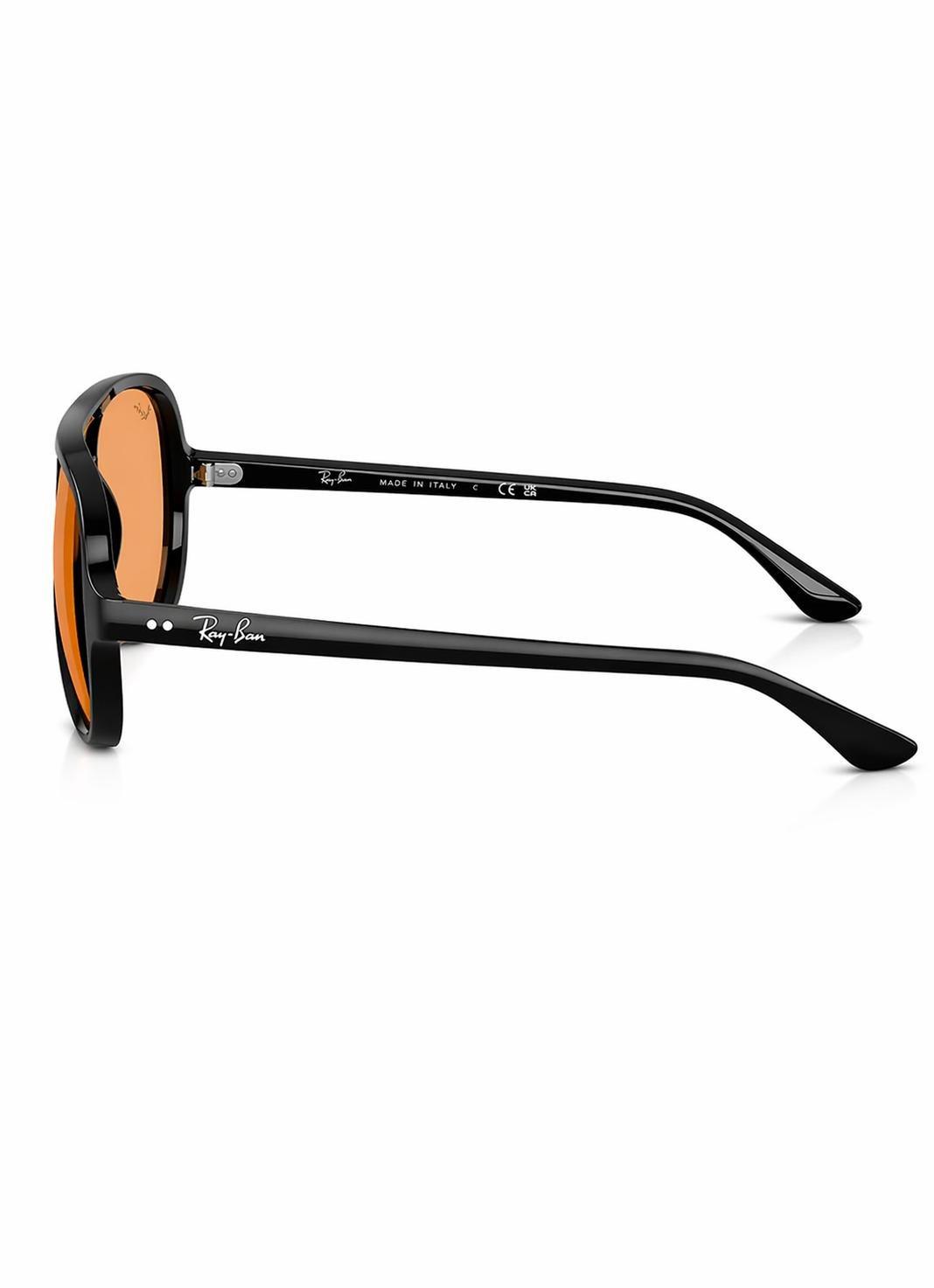 RB4125 Cats 5000 RAY-BAN Black/Orange M, 2901_000, medium