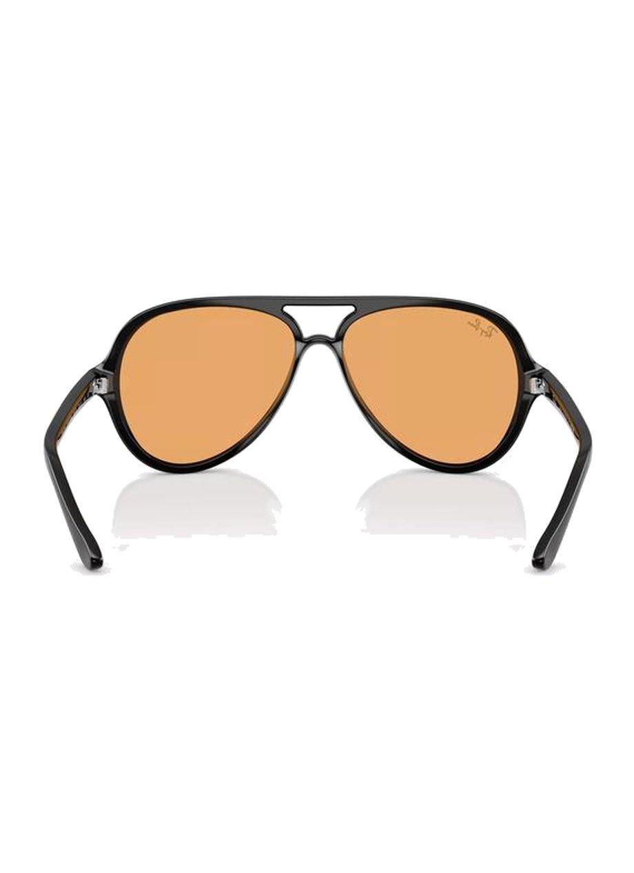 RB4125 Cats 5000 RAY-BAN Black/Orange M, 2901_000, large image number 3