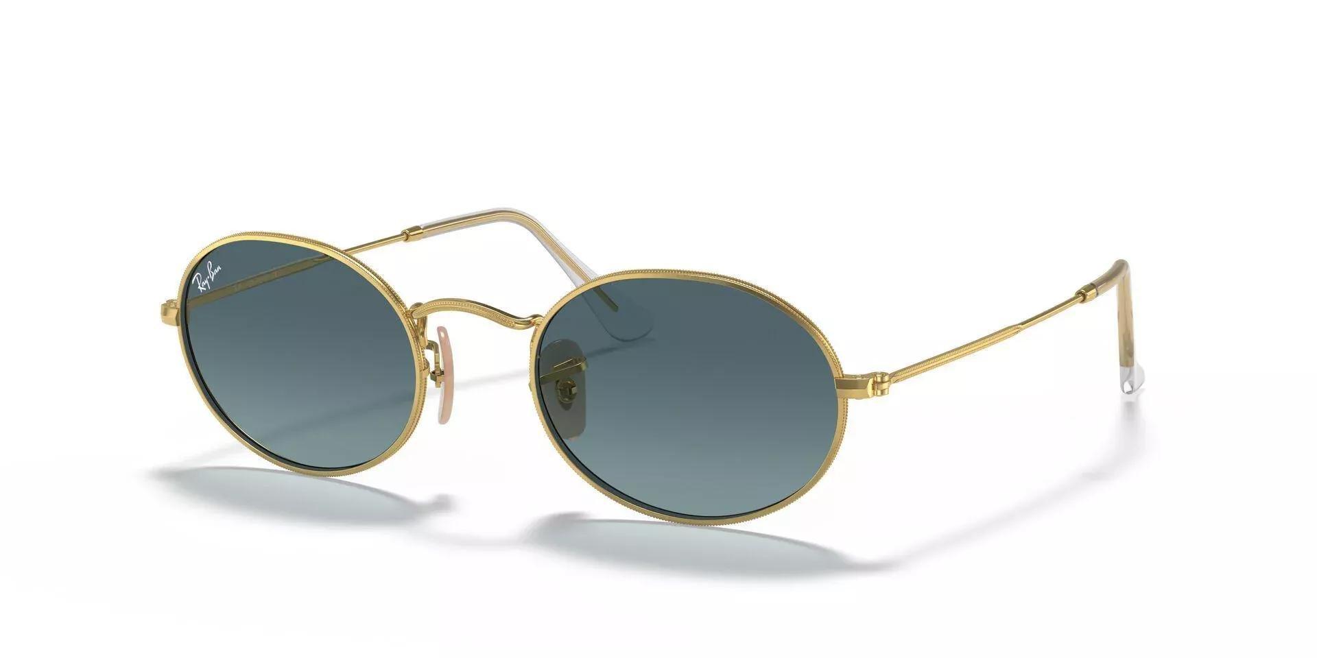 RB3547 Gold/Blue Gradient M, 2901_000, medium