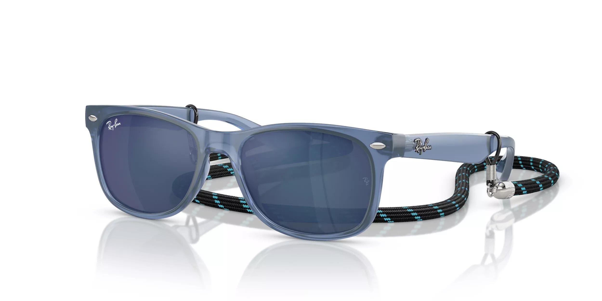 RB9052S RAY-BAN JUNIOR Blue/Blue S, 2901_000, large image number 0