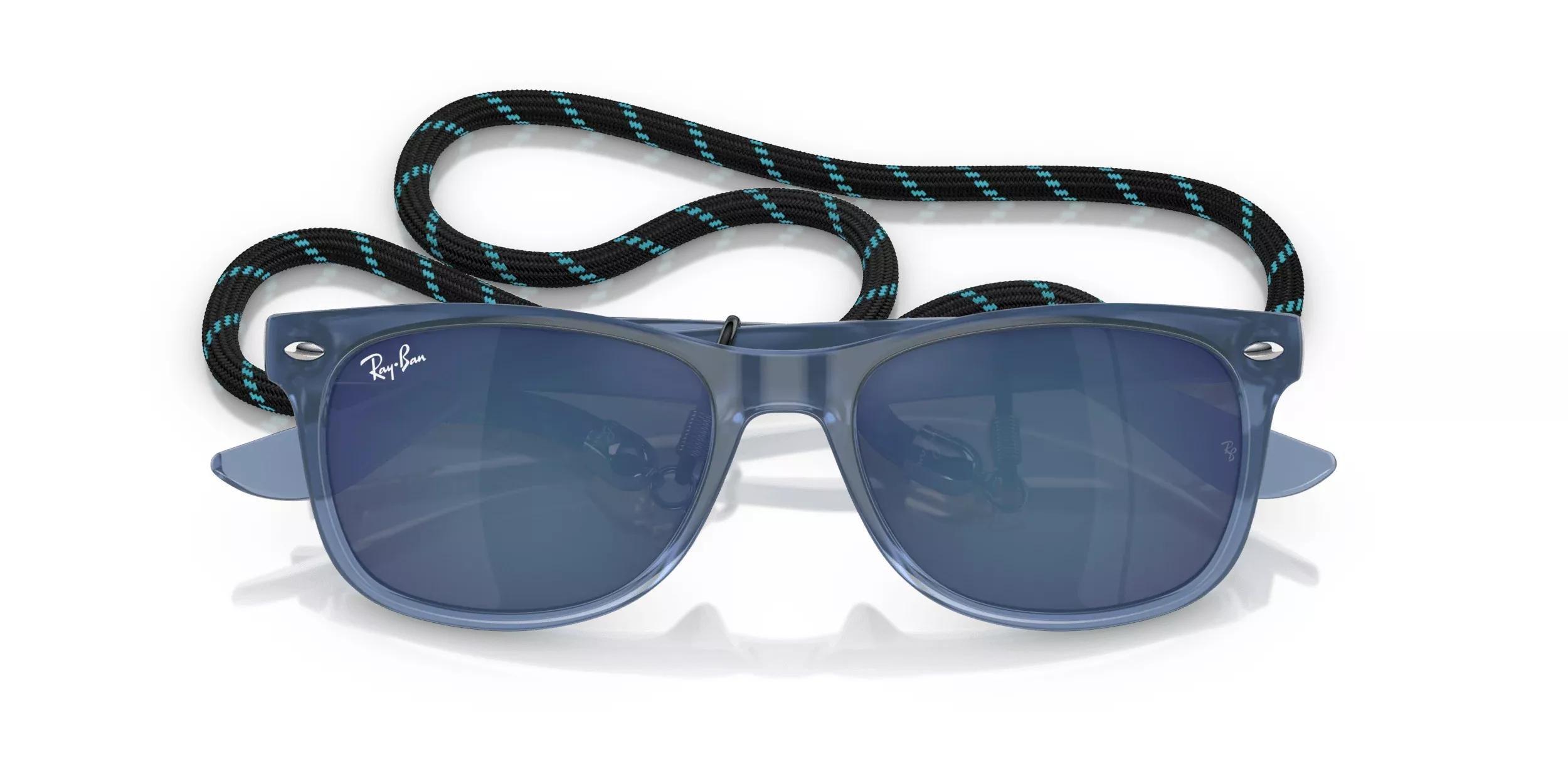 RB9052S RAY-BAN JUNIOR Blue/Blue S, 2901_000, large image number 3