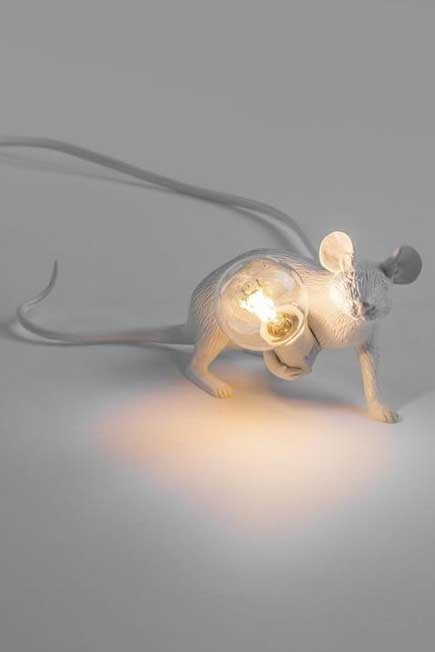 Seletti - Mouse Lamp White Lop