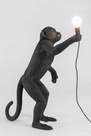 Seletti - Monkey Lamp Standing Black Outdoor