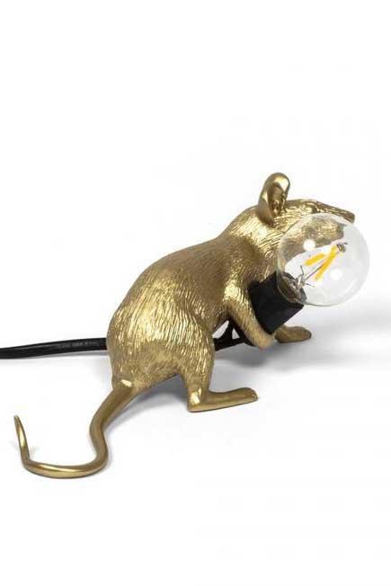 Mouse Lamp Gold Lop, No Colour, large image number 2