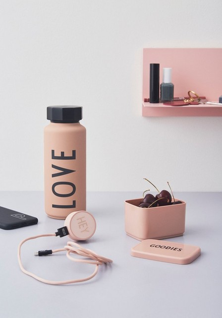 Design Letters - Thermo Insulated Bottle Hot Nude