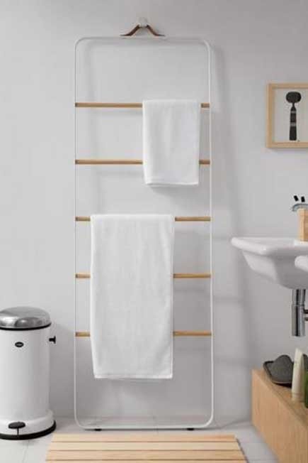 Menu - Bath Towel Ladder White