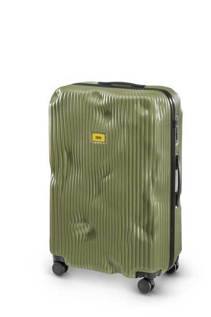 Stripe Olive Suitcase 3 Piece Set, , large image number 0