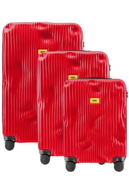 Stripe Red Suitcase 3 Piece Set, , large image number 4
