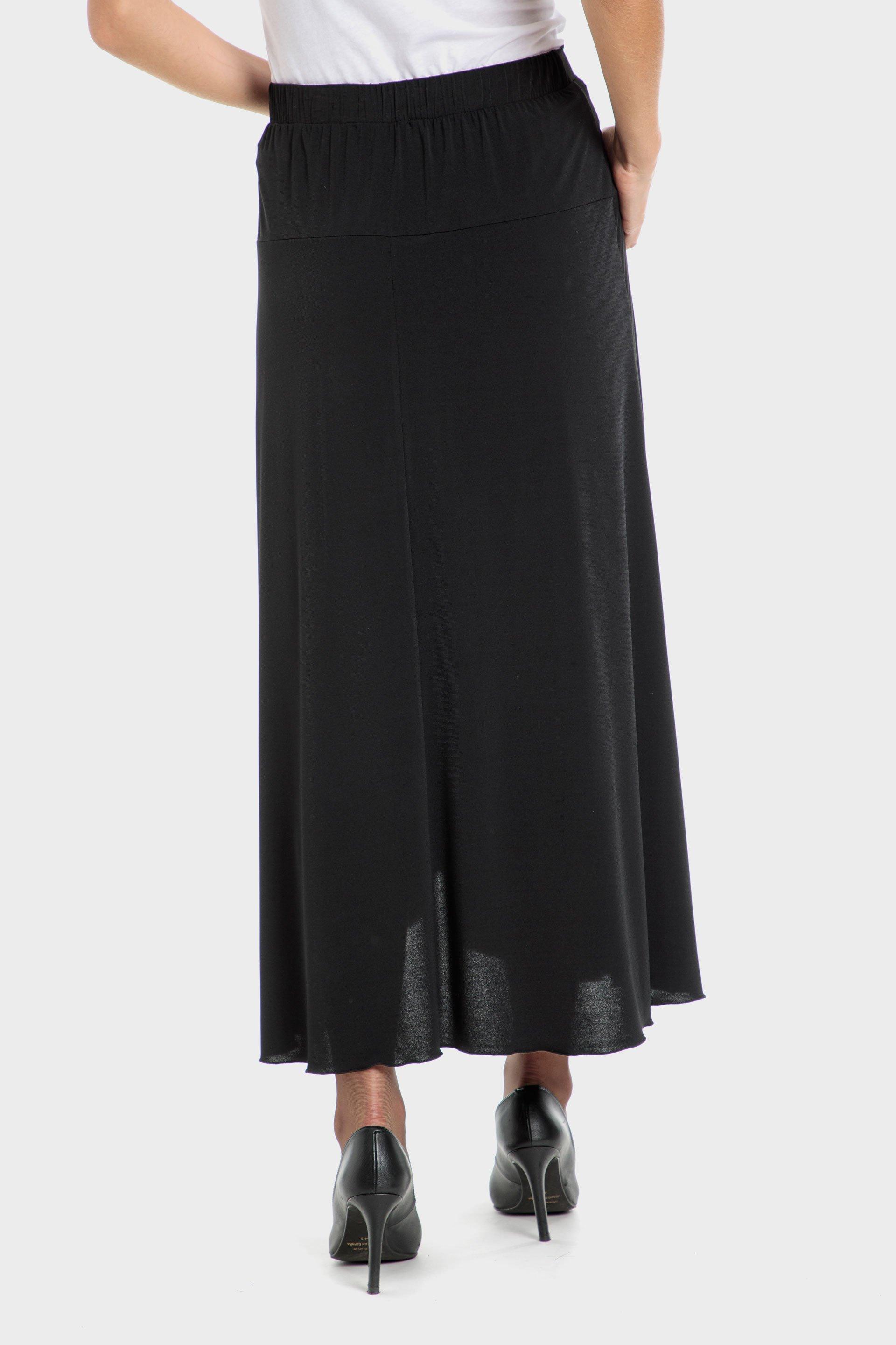 Black Pleated Skirt, Women, , large image number 1