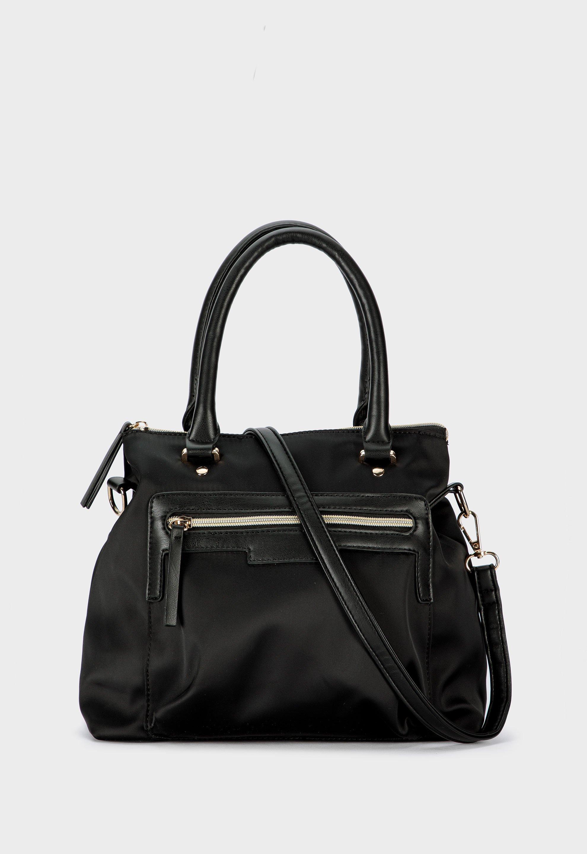 Black Nylon Bag, Women, , large image number 1