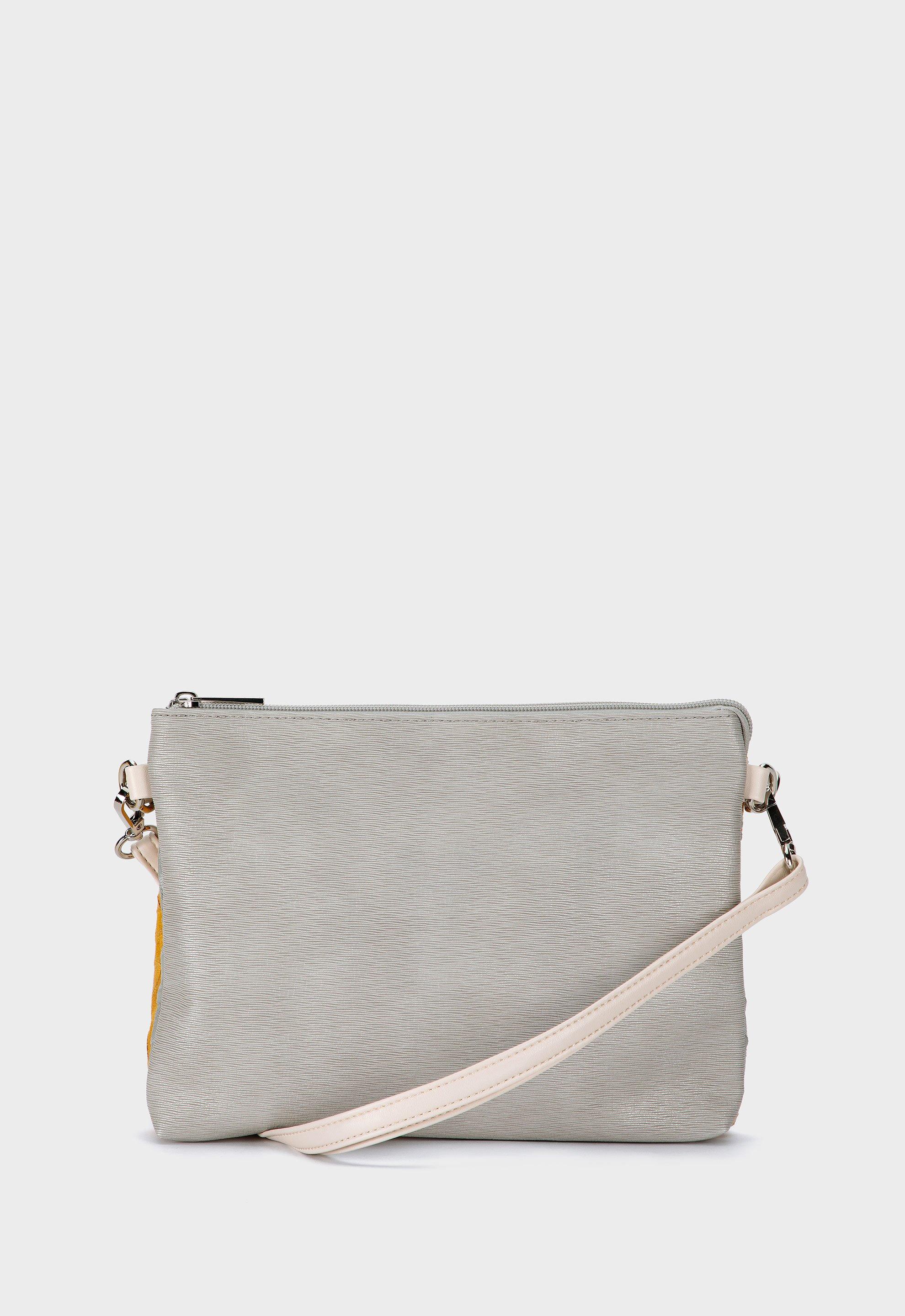 Grey Reversible Shoulder Bag, , large image number 1