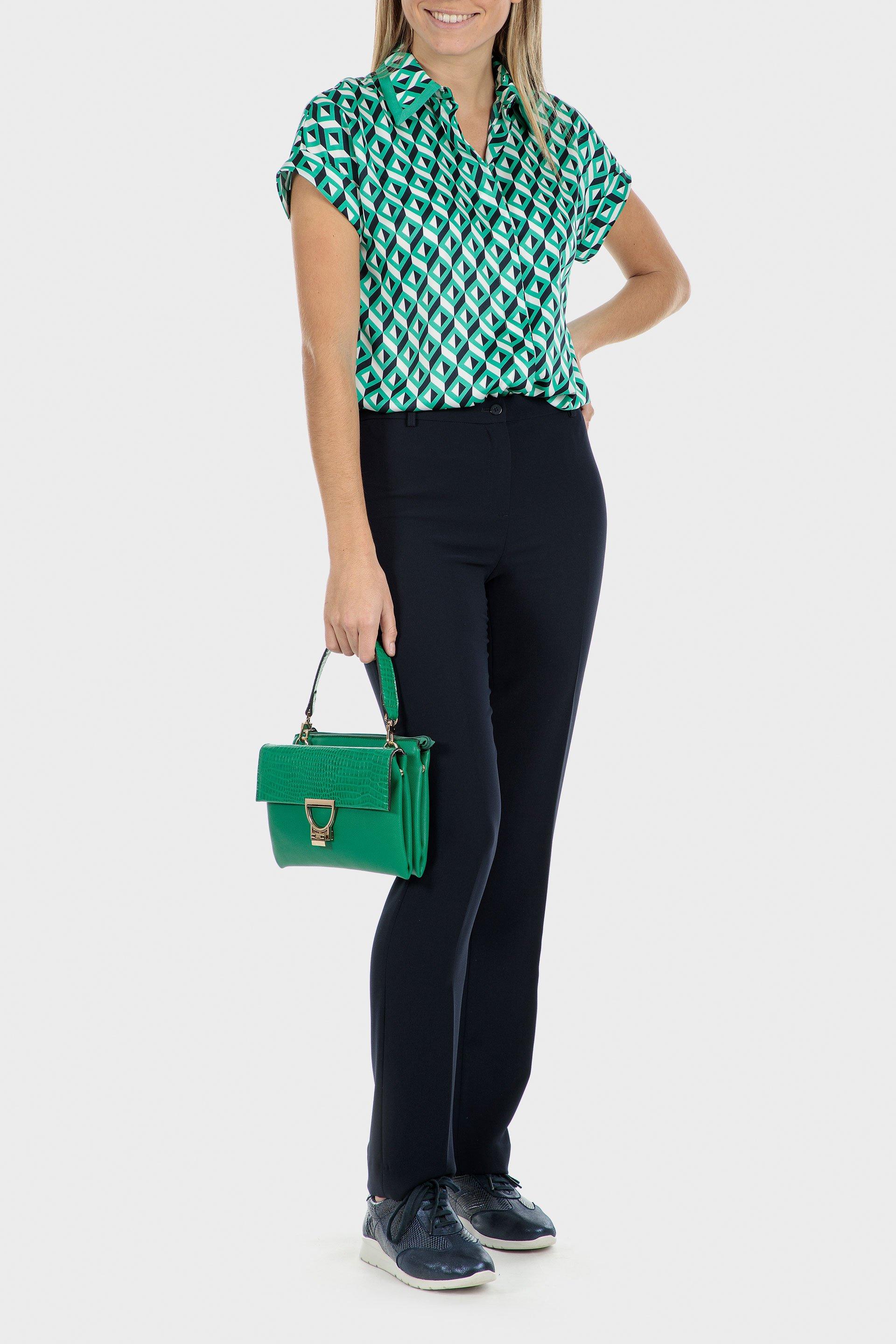 Crocodile shoulder bag, , large image number 0