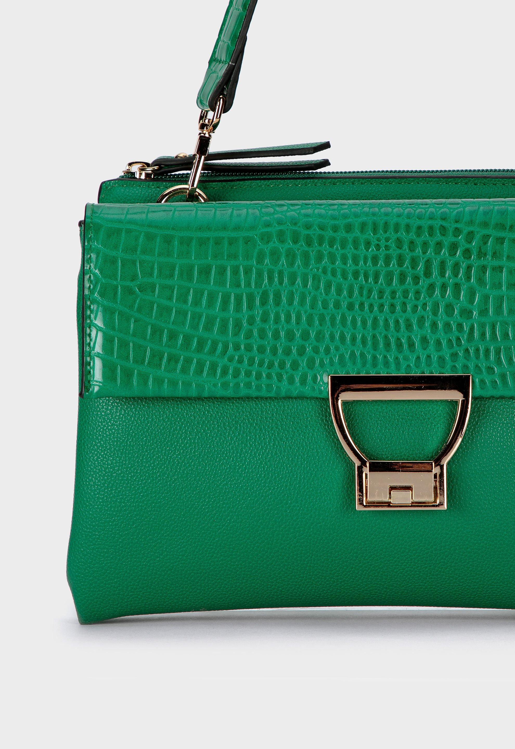 Crocodile shoulder bag, , large image number 1