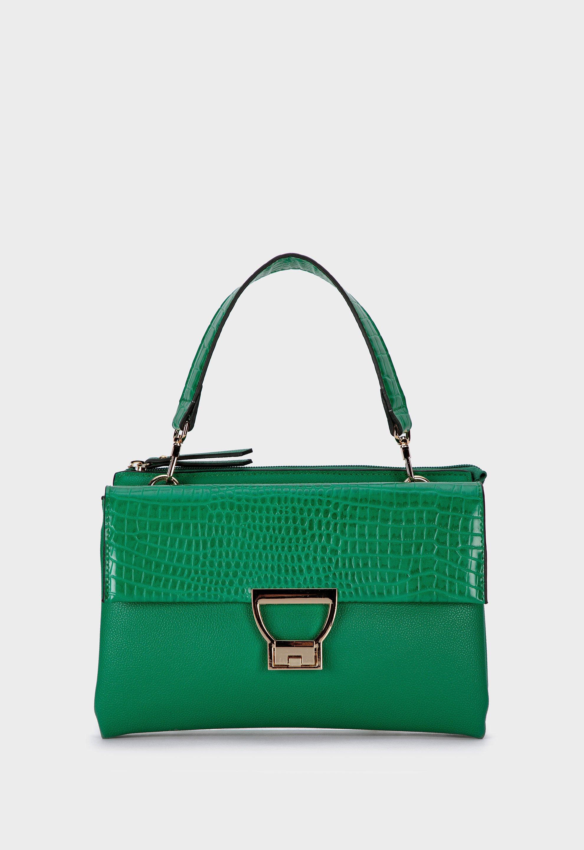 Crocodile shoulder bag, , large image number 2