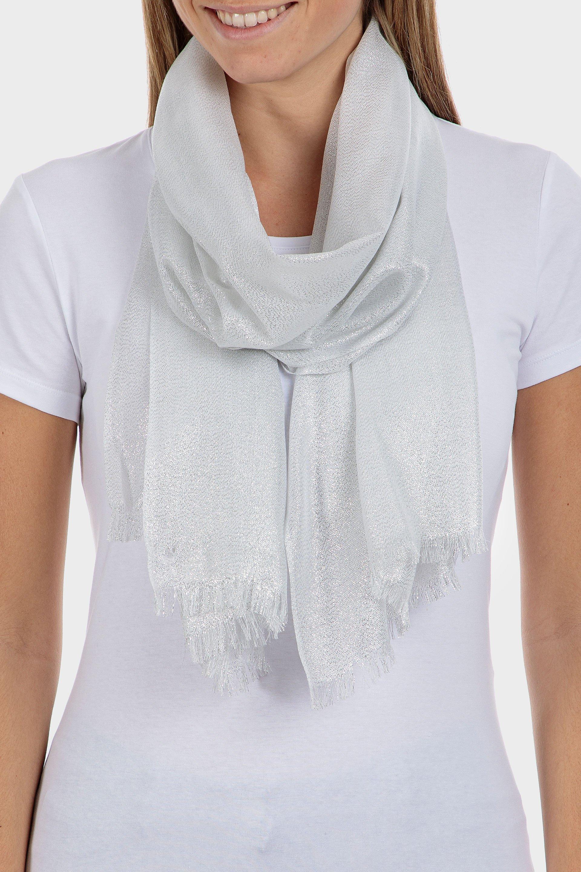 Metallic thread pashmina, , large image number 0