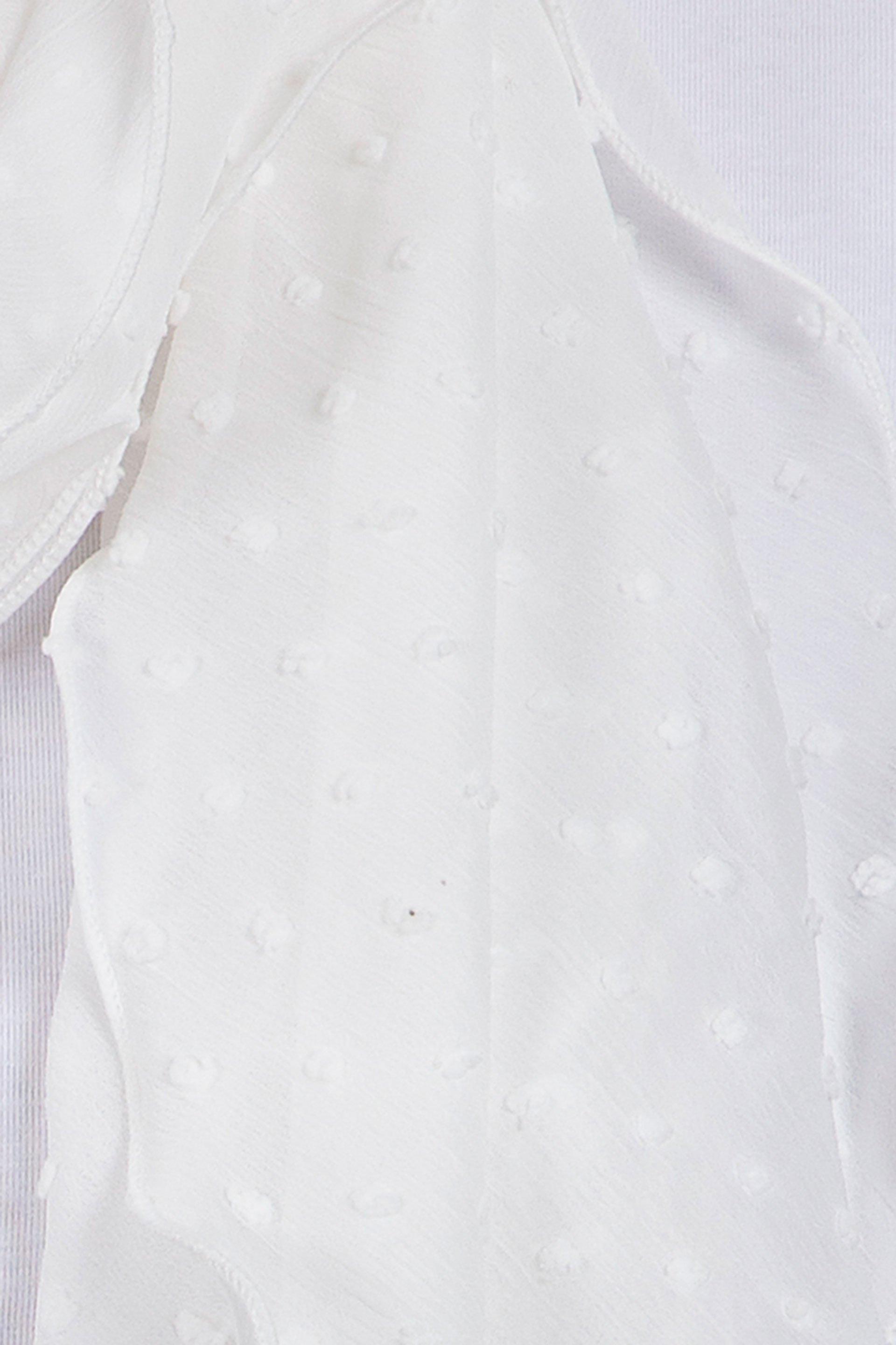 White Plumetti Foulard, , large image number 1