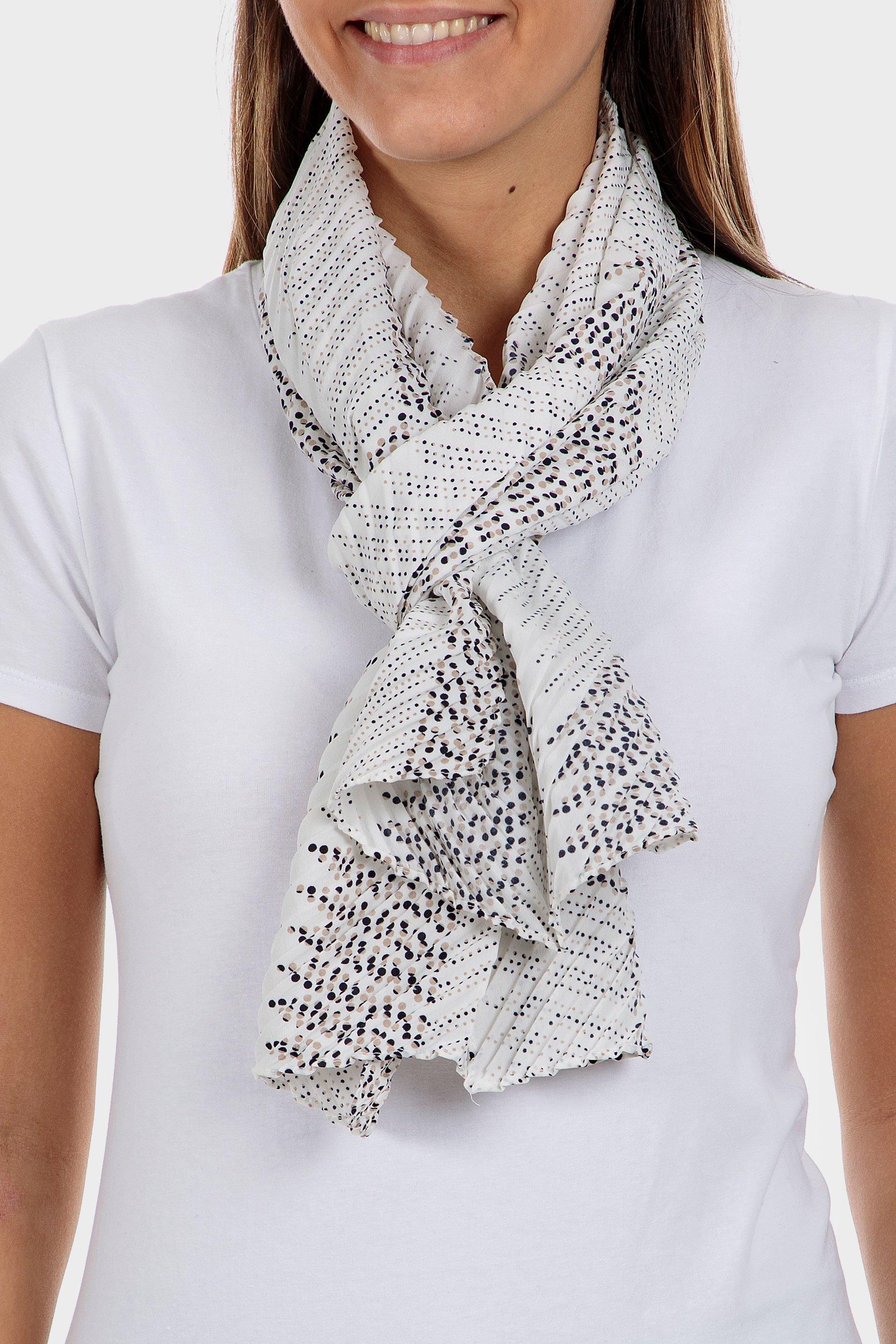 Pleated foulard, , large image number 0