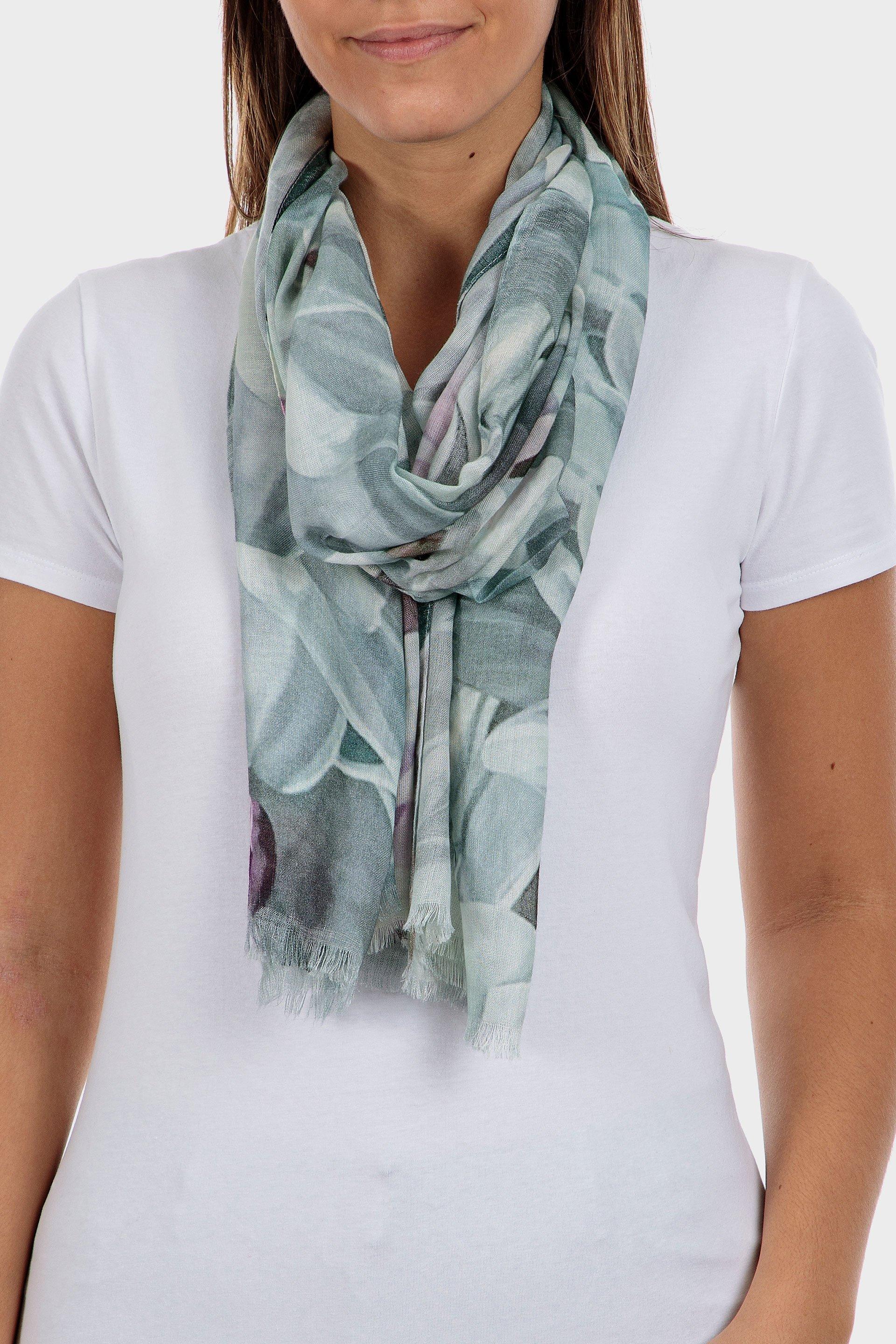 Printed foulard, , large image number 0
