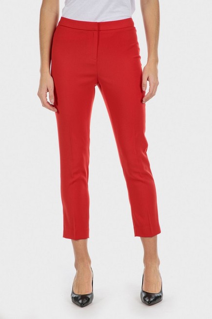 Punt Roma - Red crepe trousers