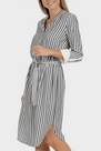 Punt Roma - Vertical stripes dress