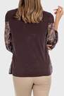 Punt Roma - Brown Cashmere Print T-Shirt, Women