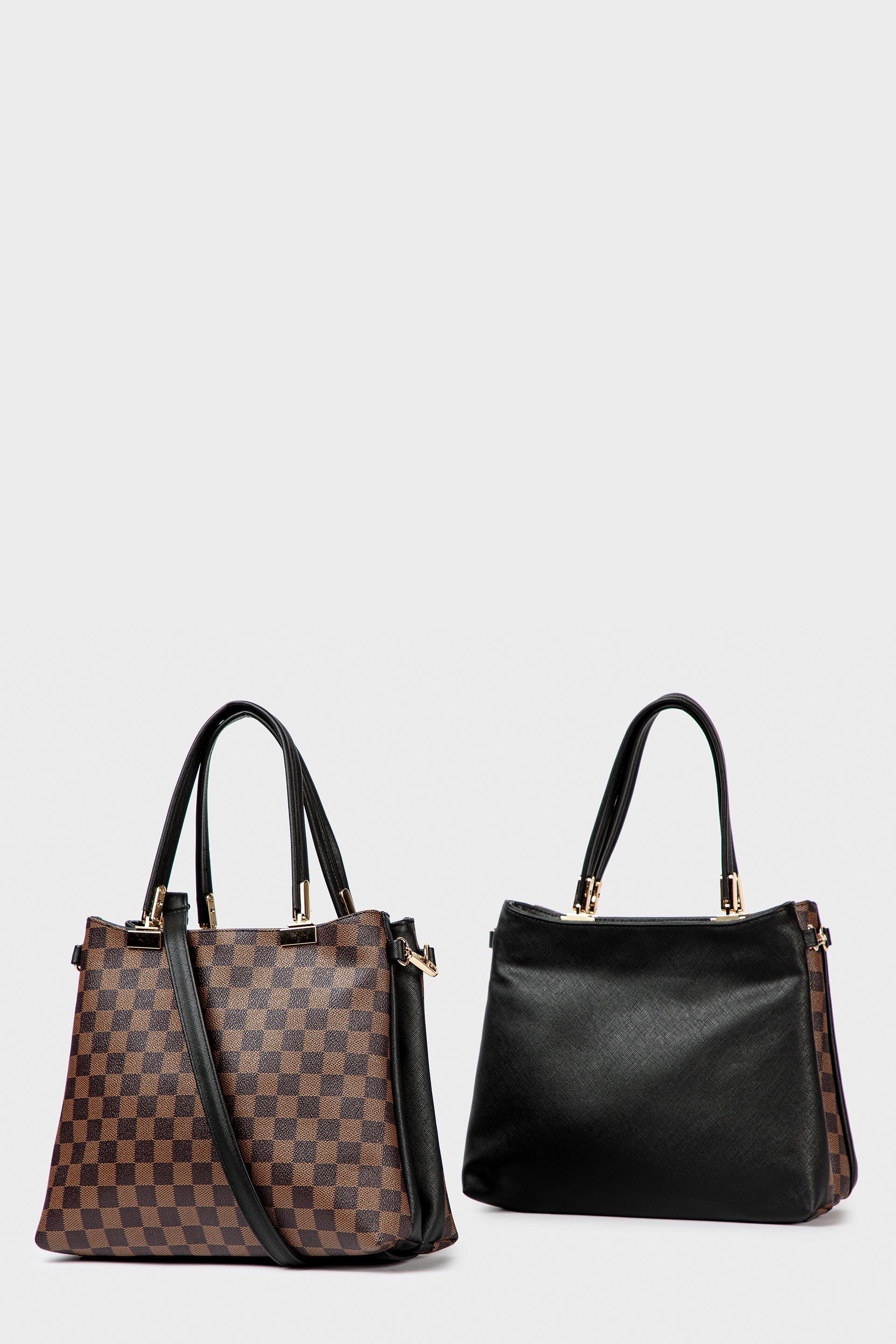 Black Reversible Bag, Women, , large image number 0