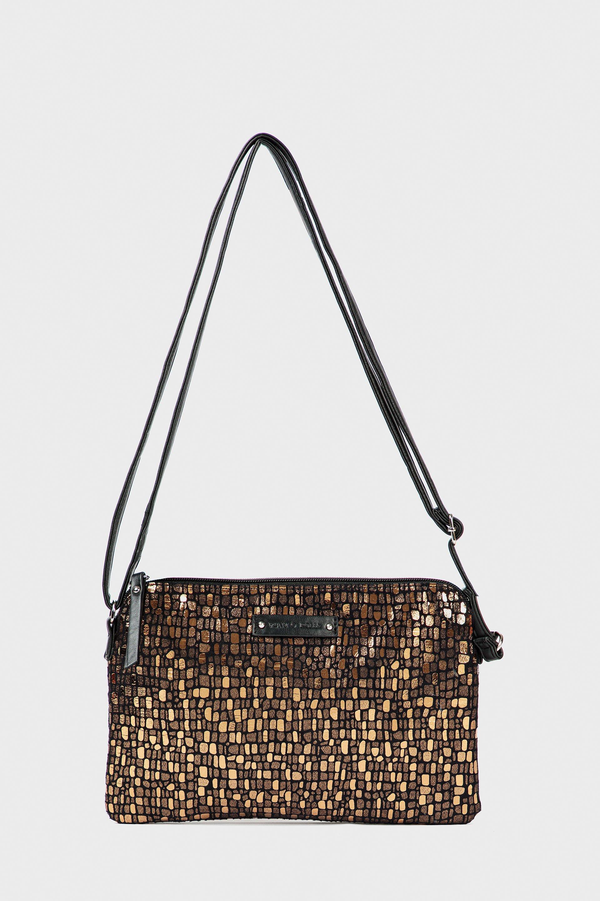 Black Pocketbook Style Bag, Women, , large image number 0