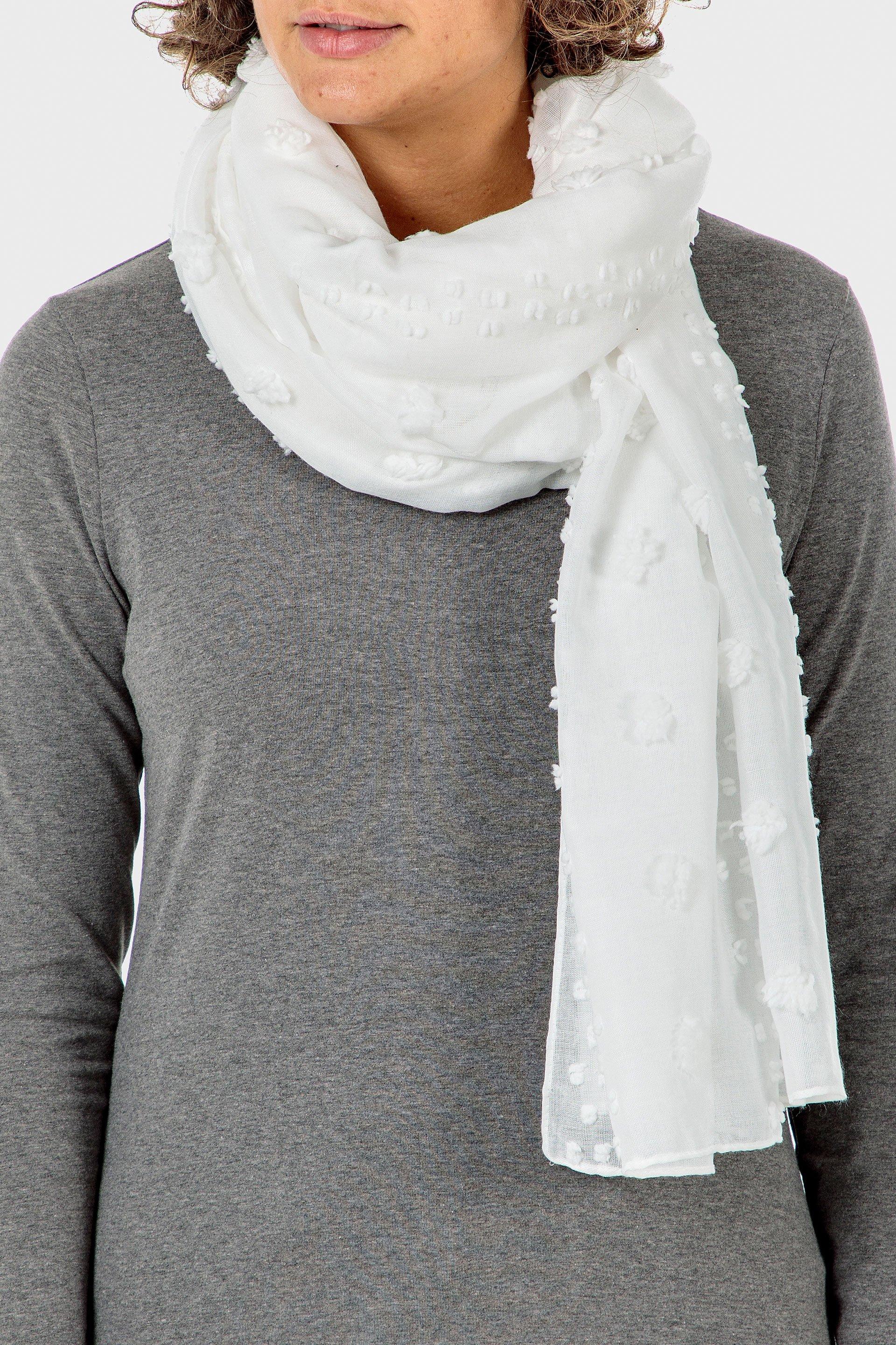White Fantasy Pashmina, Women, , large image number 0