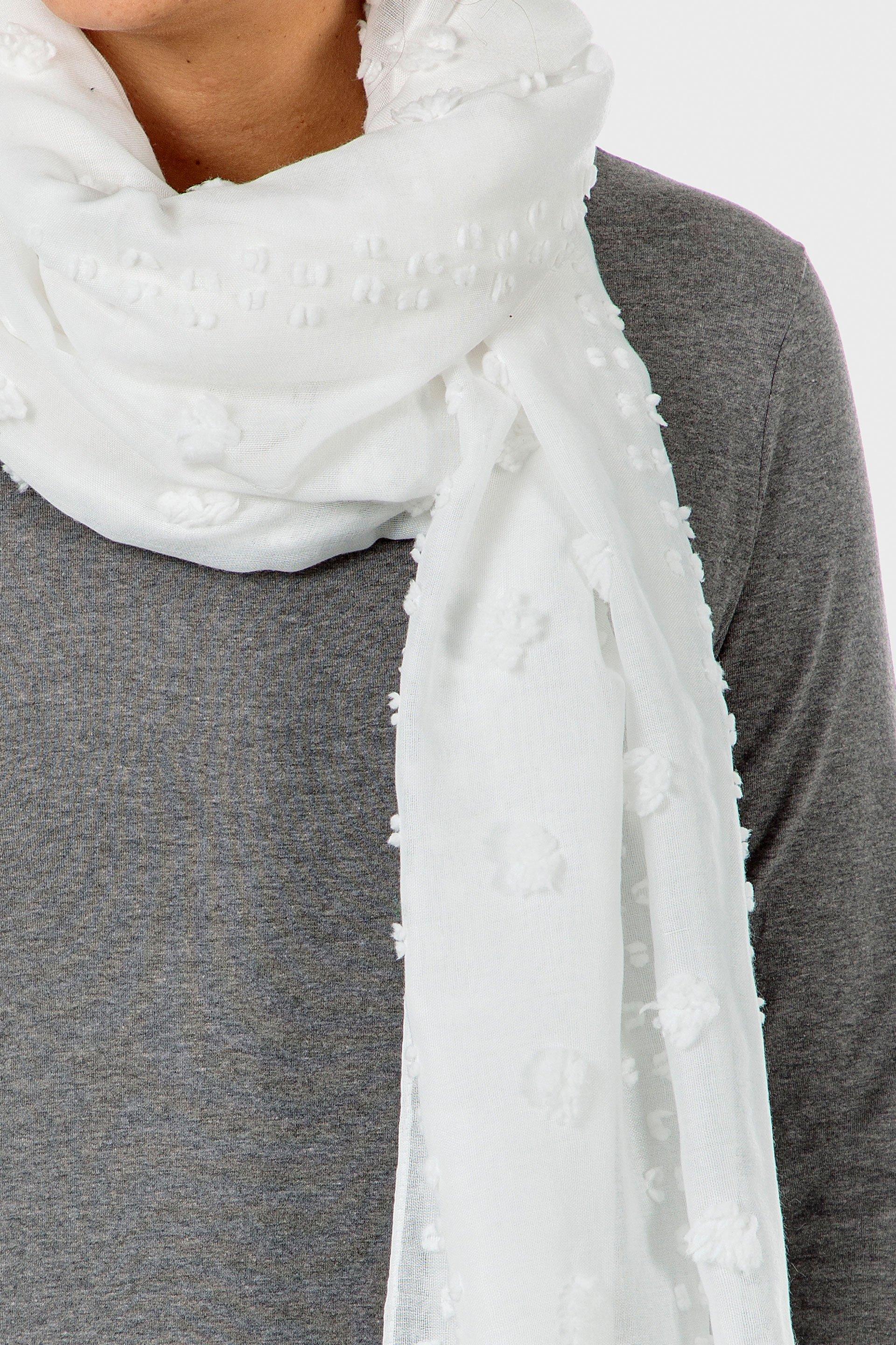 White Fantasy Pashmina, Women, , large image number 1