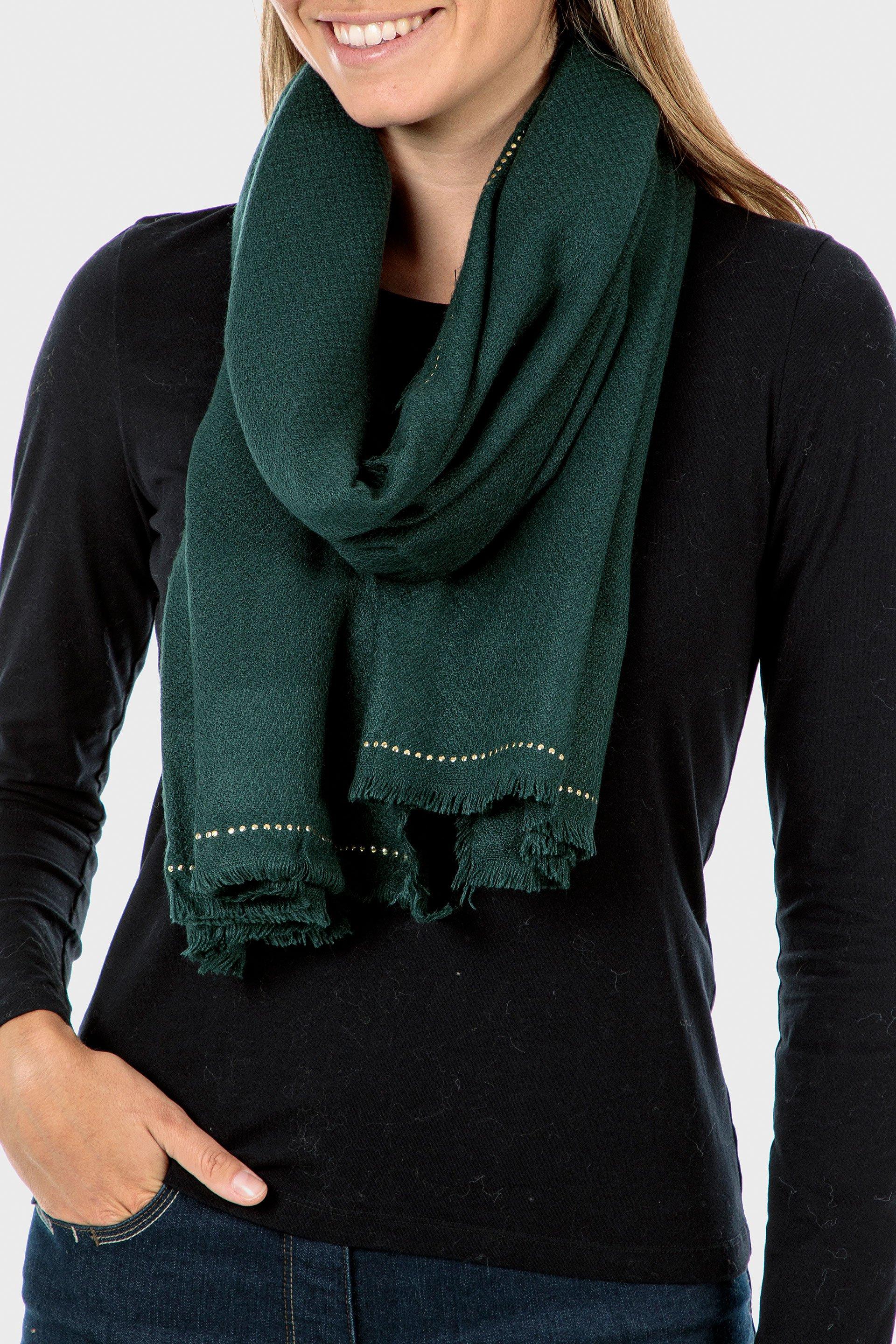 Green Soft Pashmina, Women, , large image number 0
