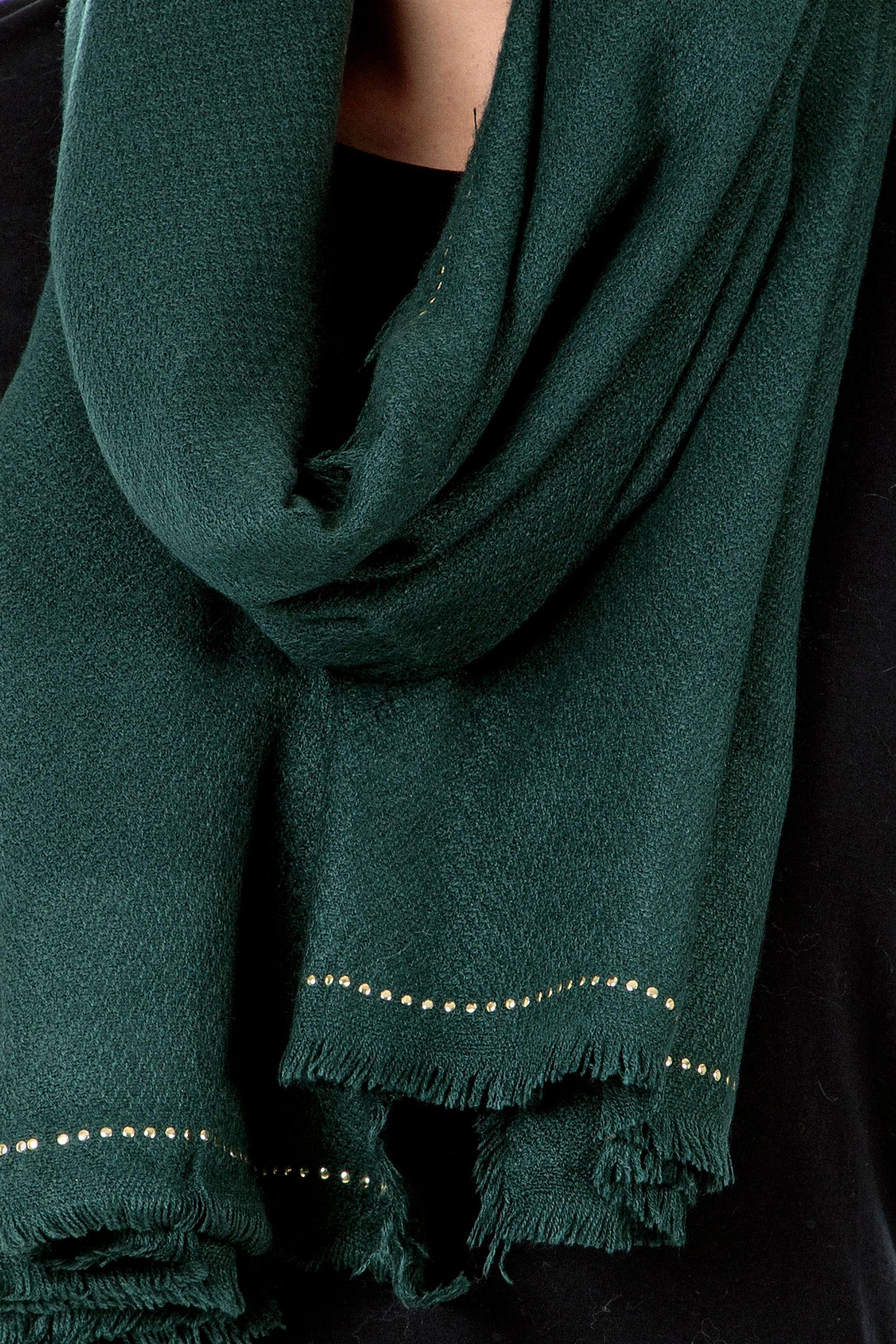 Green Soft Pashmina, Women, , large image number 3
