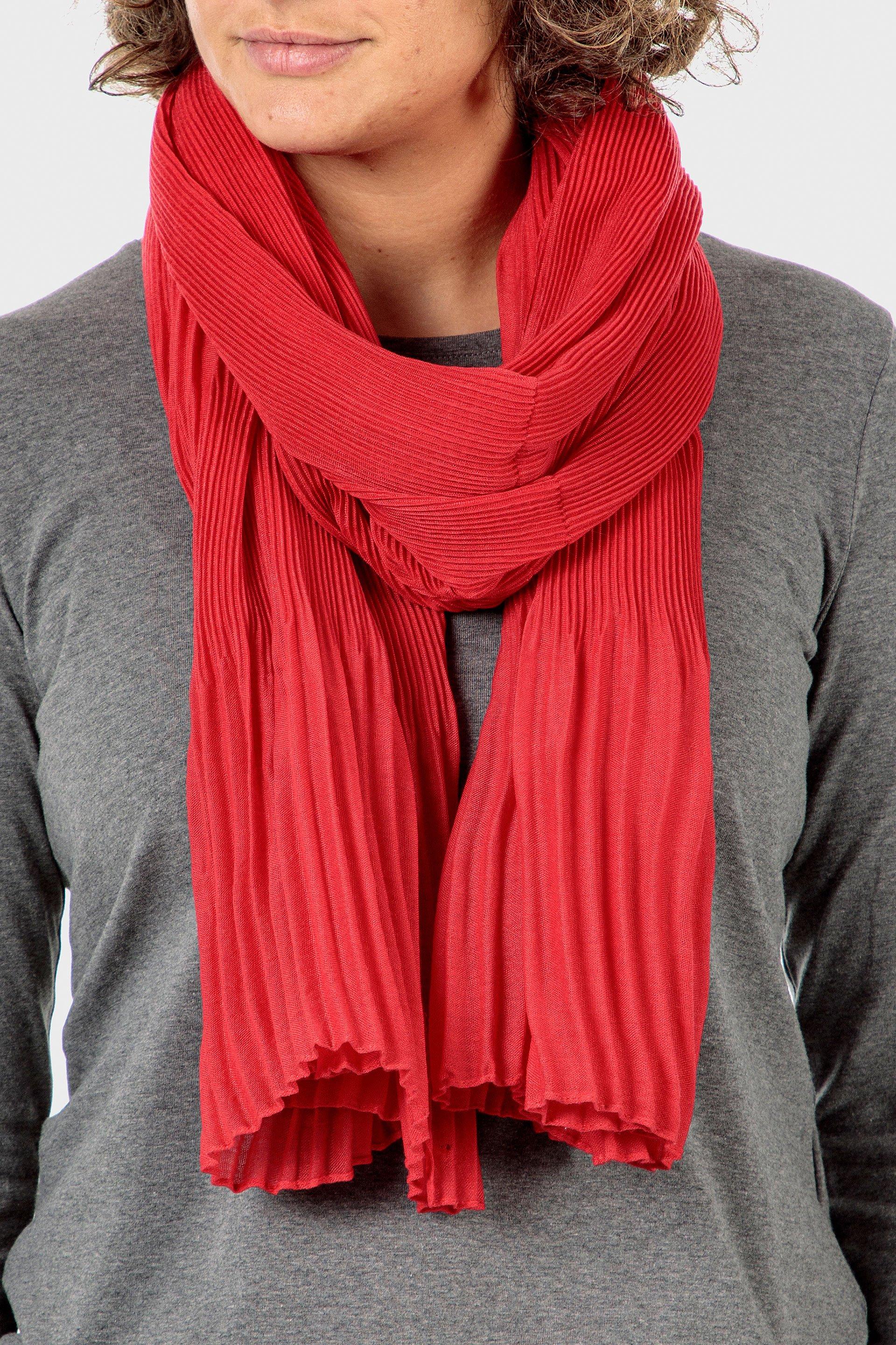Red Basic Foulard, Women, , large image number 0