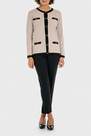Punt Roma - Beige Jacket With Pockets, Women