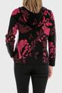 Punt Roma - Black Floral Printed Jacket, Women