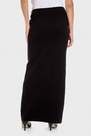 Punt Roma - تنورة سوداء طويلة محبوكة ، للنساء