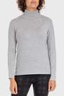 Punt Roma - Grey Basic Sweater, Women