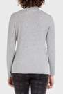 Punt Roma - Grey Basic Sweater, Women