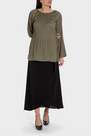 Punt Roma - Green Pleated Blouse