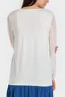 Punt Roma - White Printed T-Shirt With Gemstone