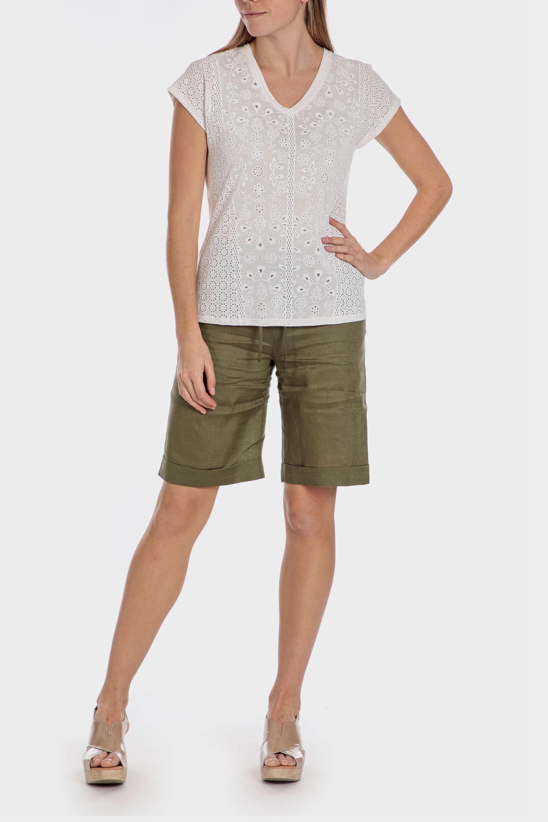 White Embroidered Blouse, , large image number 3