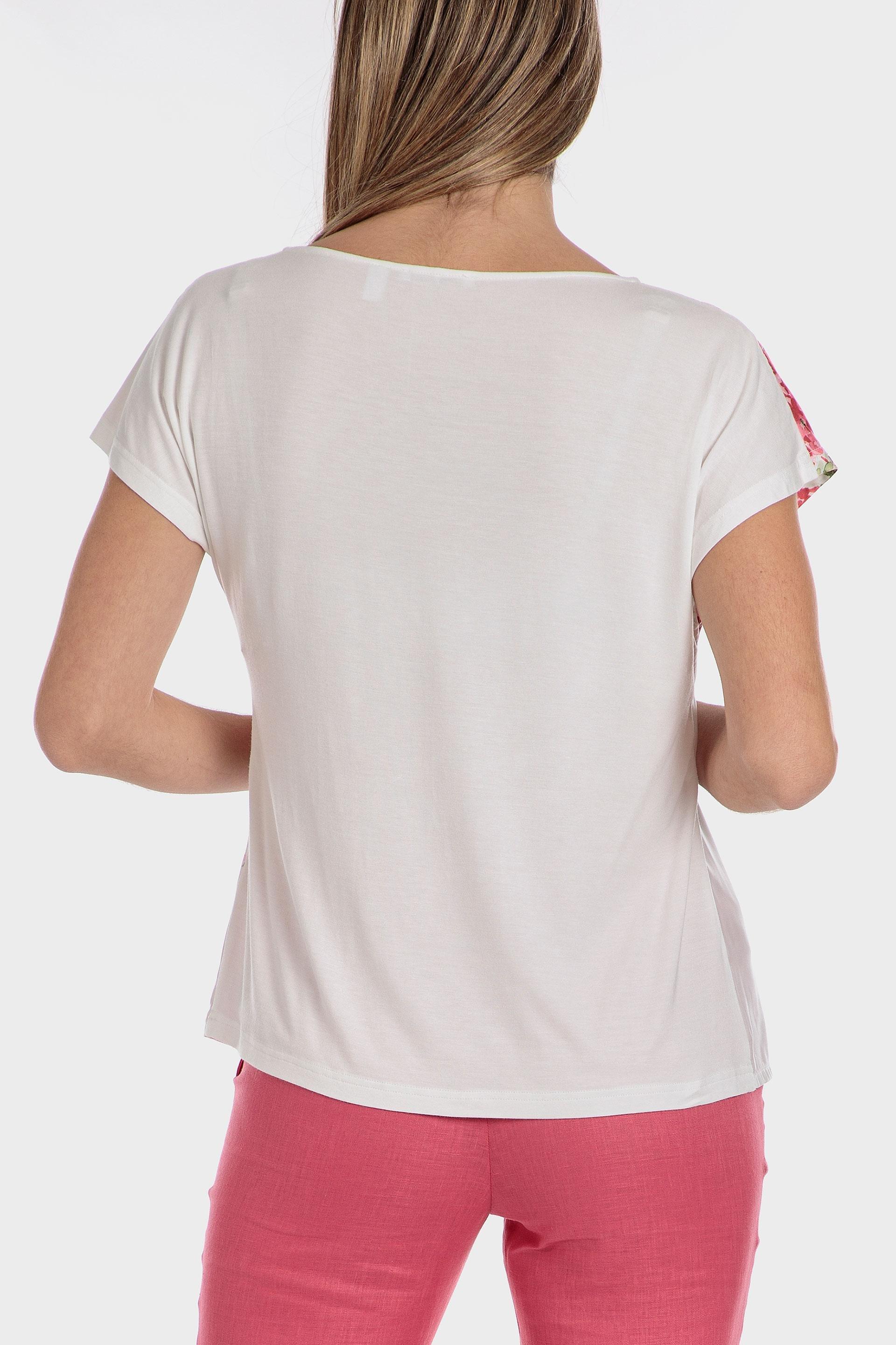 FLORAL PRINT T-SHIRT, , large image number 1