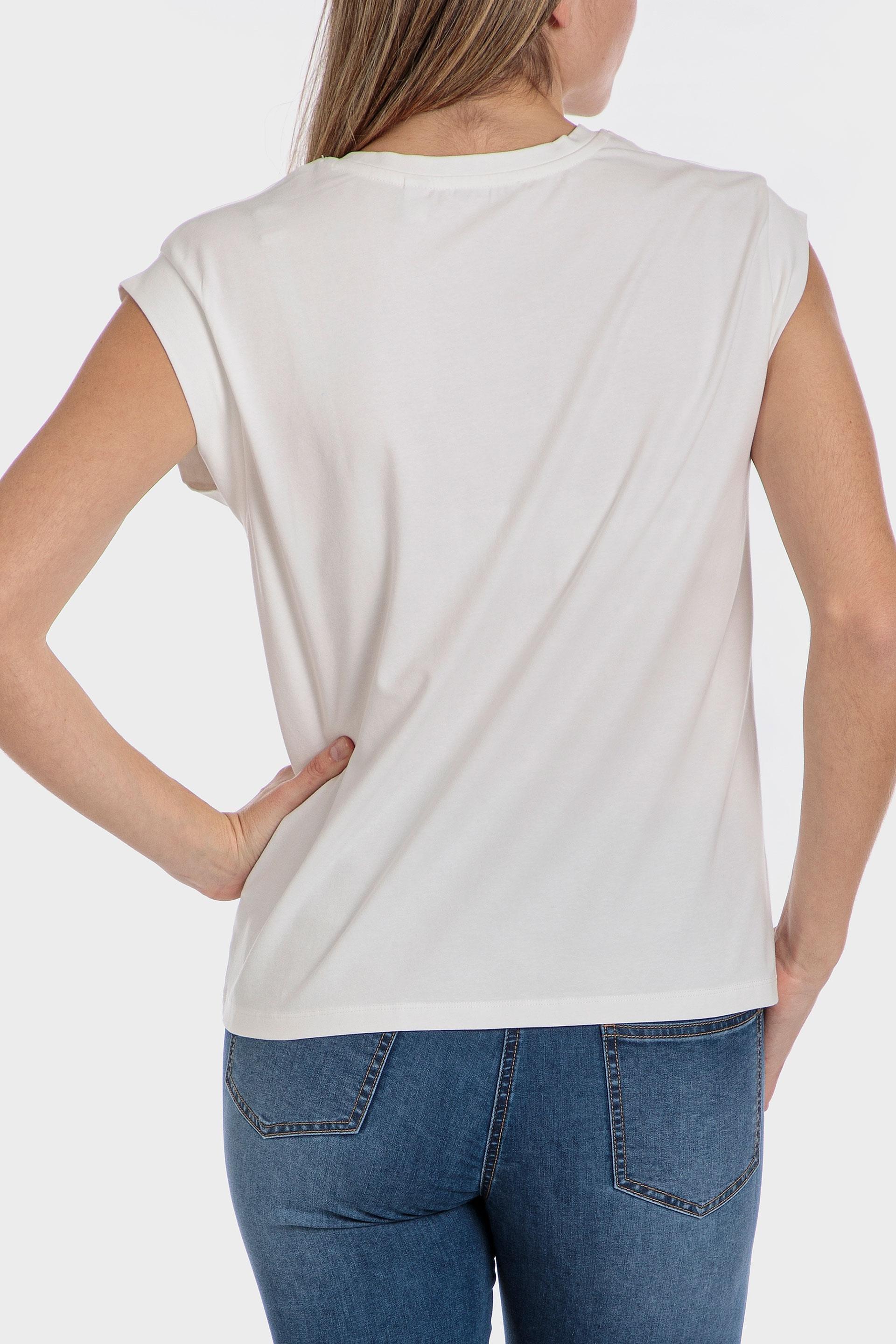 White Top With Gemstones, , large image number 1